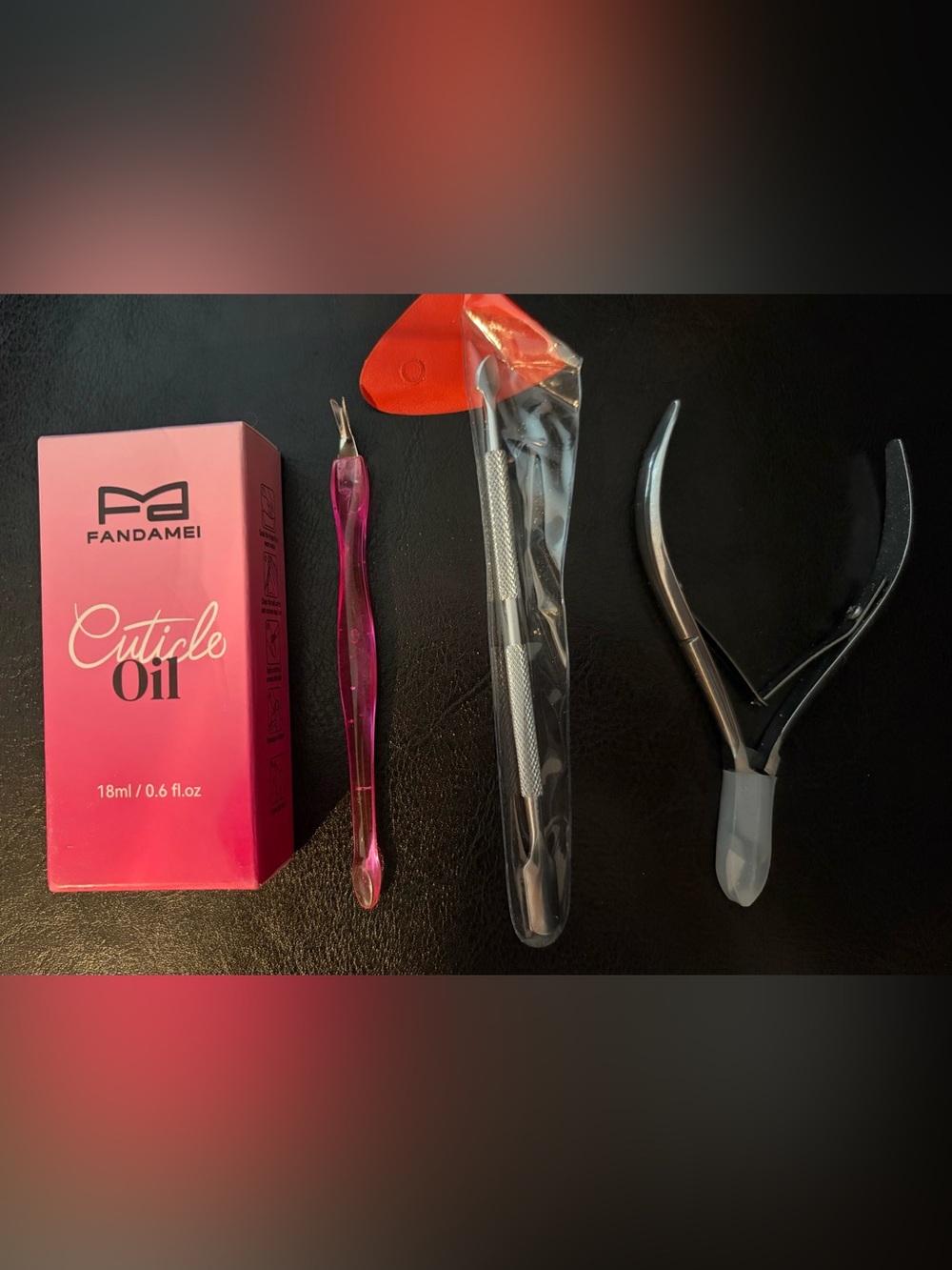 🆕 Cuticle Care Set | Cuticle Oil | Cuticle Nipper, Pusher & Trimmer Tools 💖